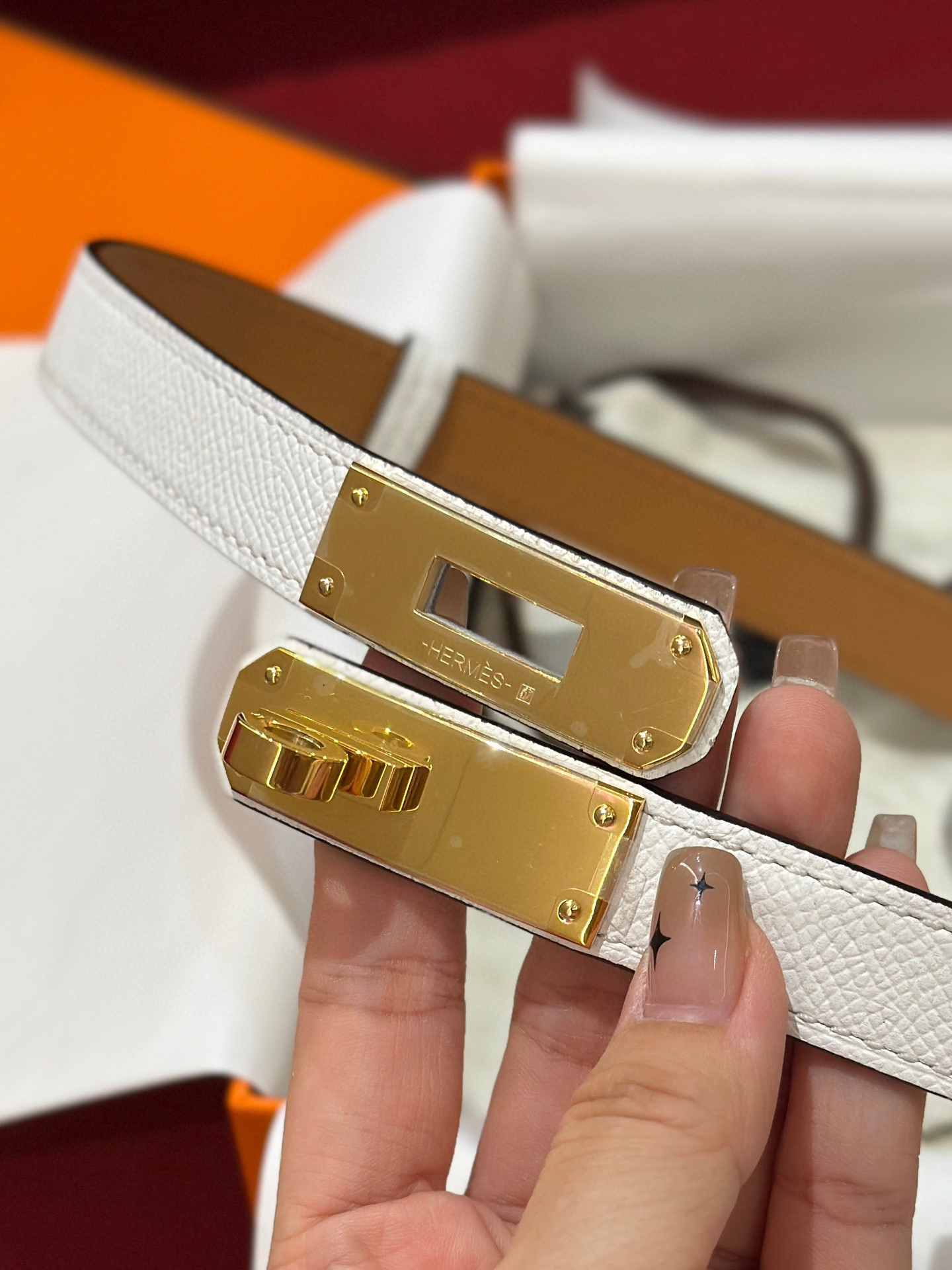 エルメス「Hermès」Kelly 18 ベルト100cm