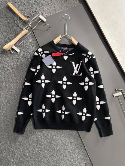 ルイ・ヴィトン「Louis Vuitton」秋冬 メンズ  クルーネックニット