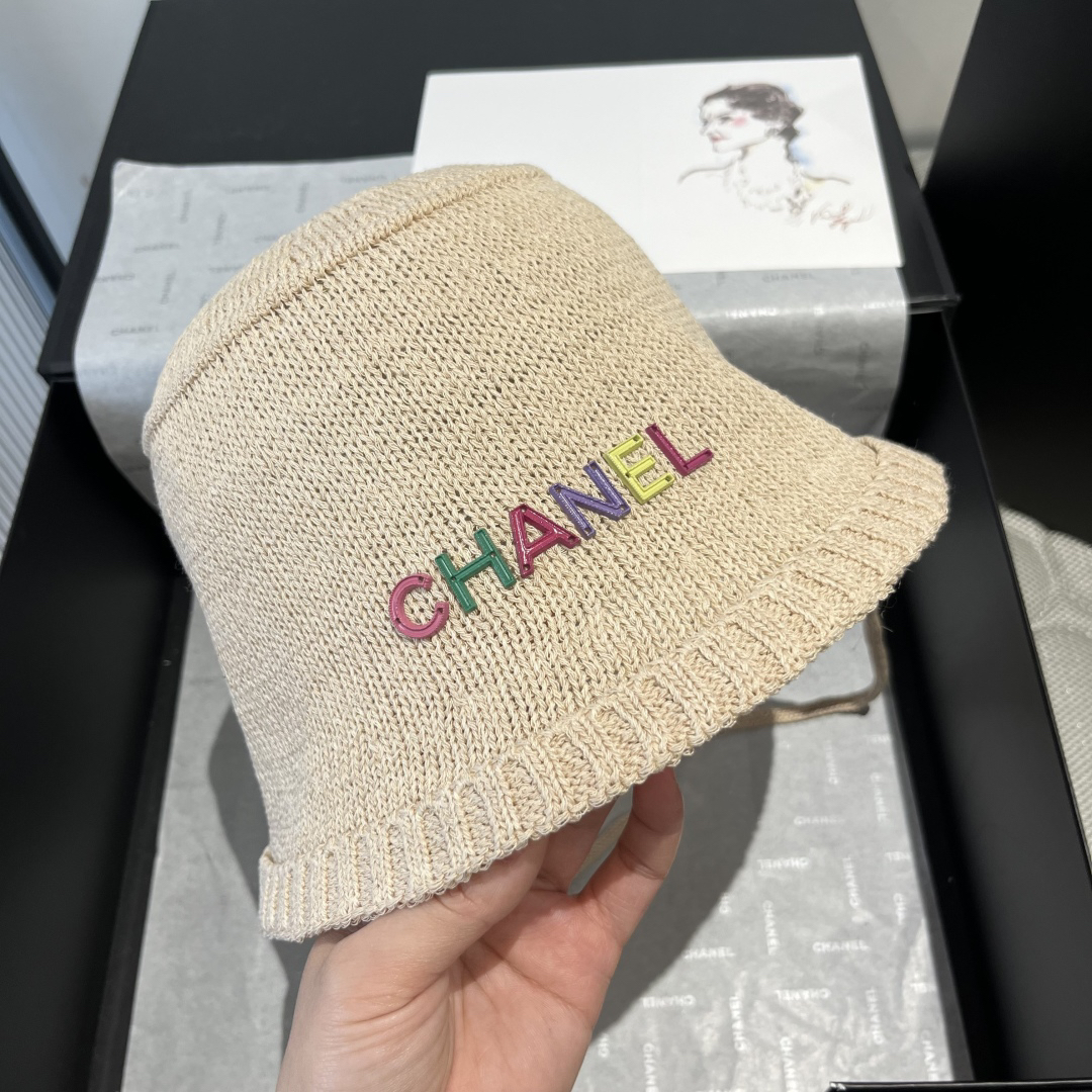 シャネル「Chanel」ニット バケットハット ハット