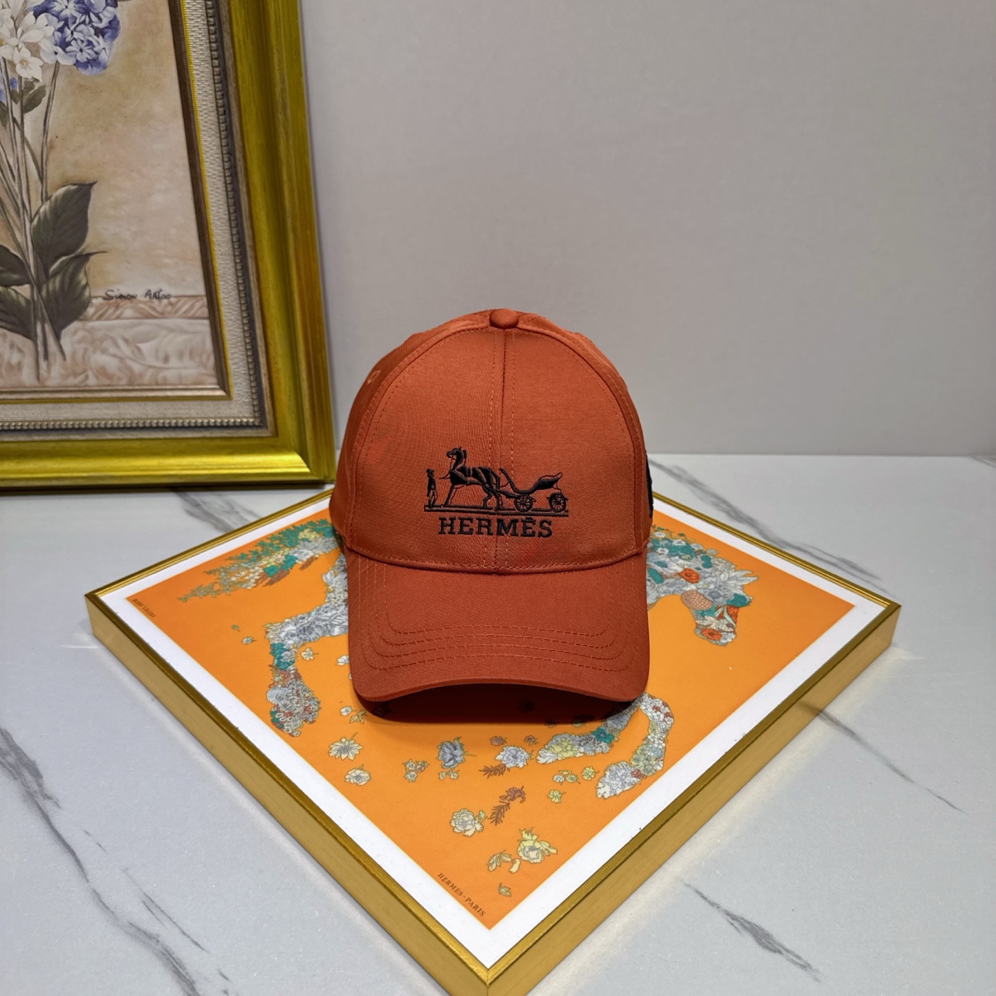 エルメス「Hermès」ユニセックス ベースボールキャップ