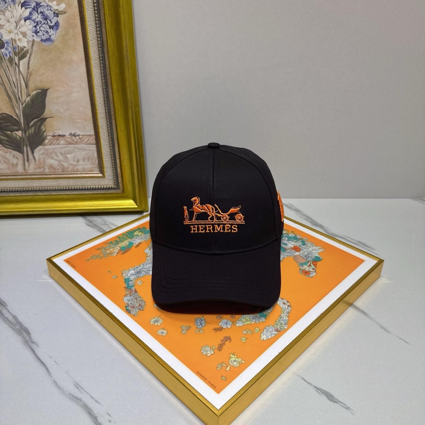 エルメス「Hermès」ユニセックス ベースボールキャップ