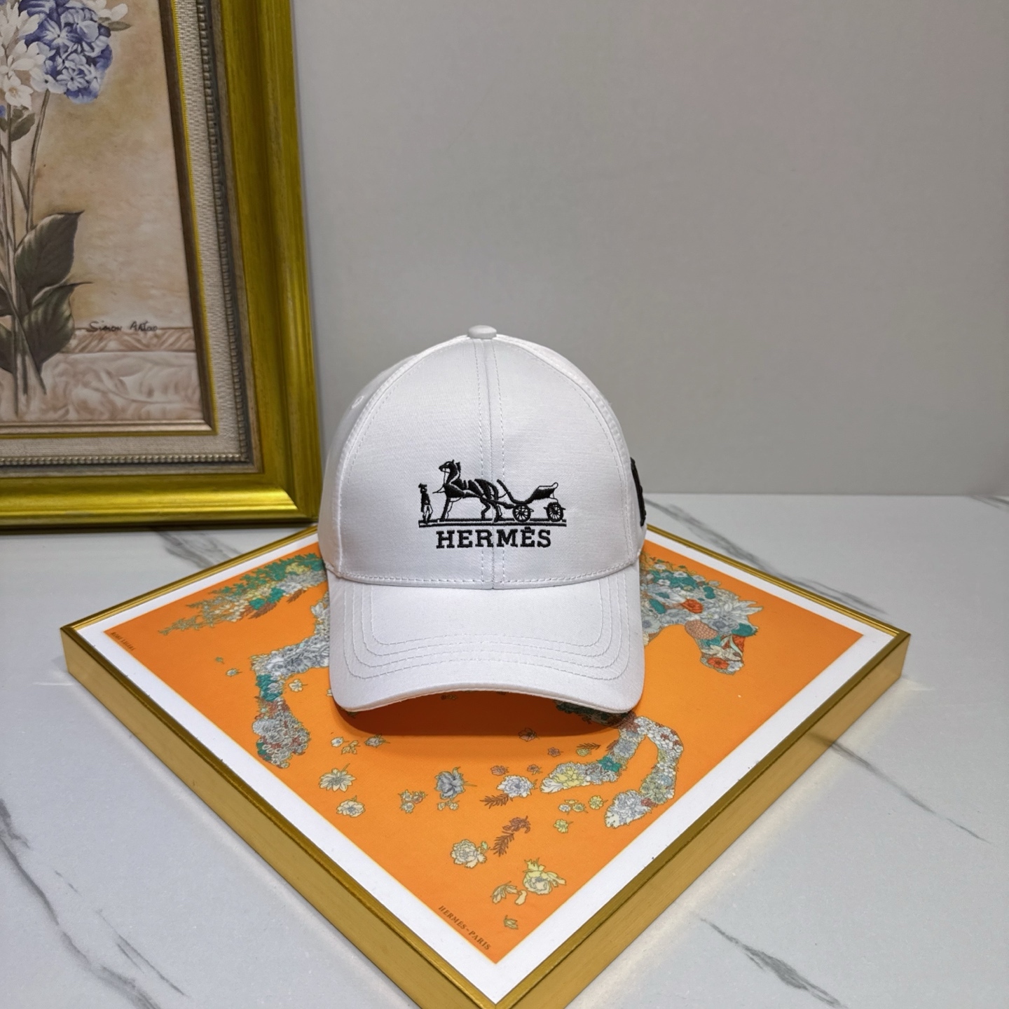 エルメス「Hermès」ユニセックス ベースボールキャップ