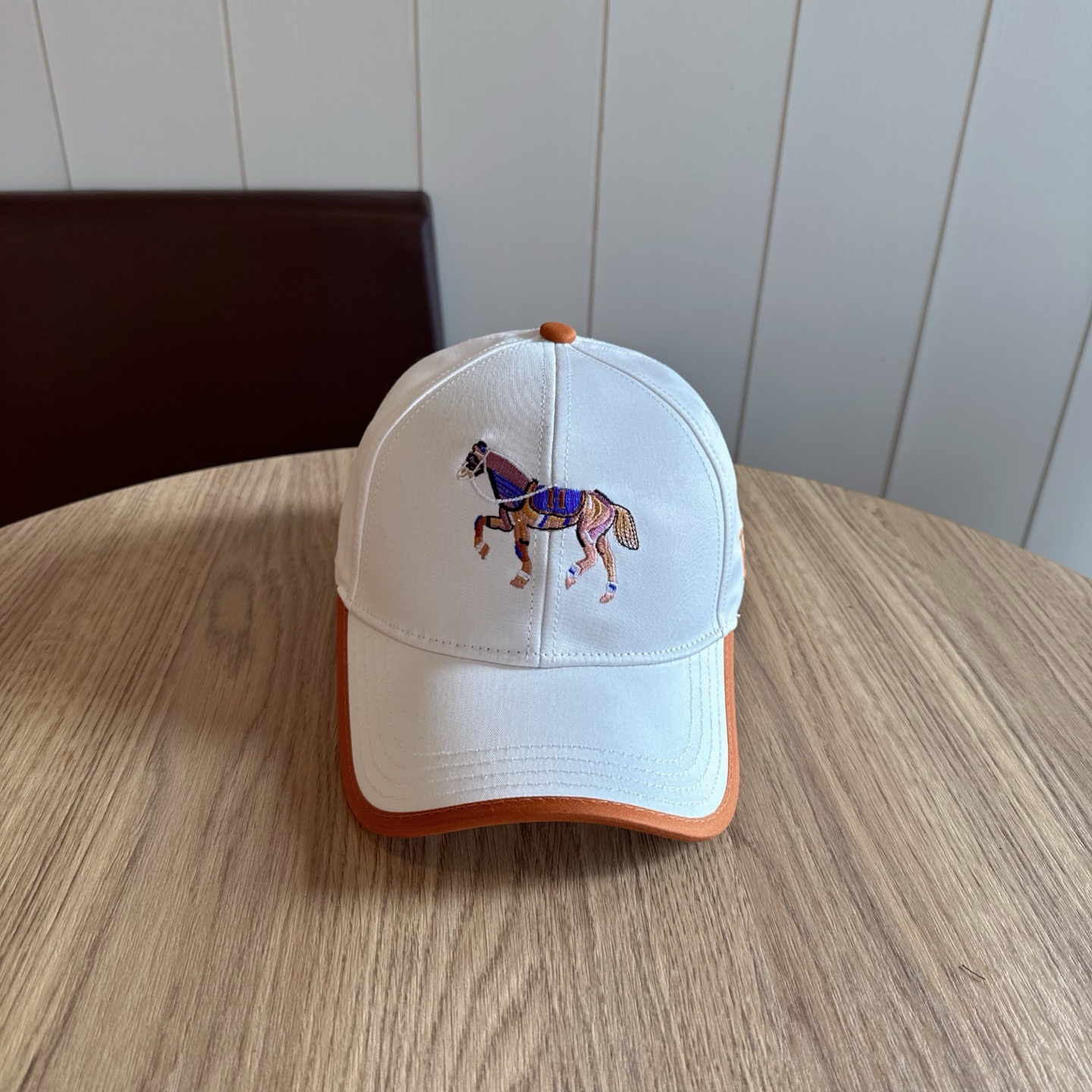 エルメス「Hermès」 Limited Edition エンブロイダリー ベースボールキャップ