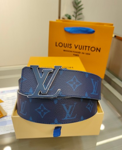 ルイ・ヴィトン「Louis Vuitton」DIMENSION モノグラム レザーベルト-ISETAN PRESTIGE CURATED