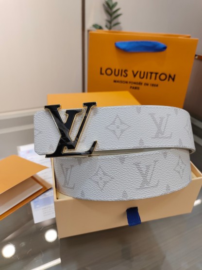 ルイ・ヴィトン「Louis Vuitton」DIMENSION モノグラム レザーベルト-ISETAN PRESTIGE CURATED
