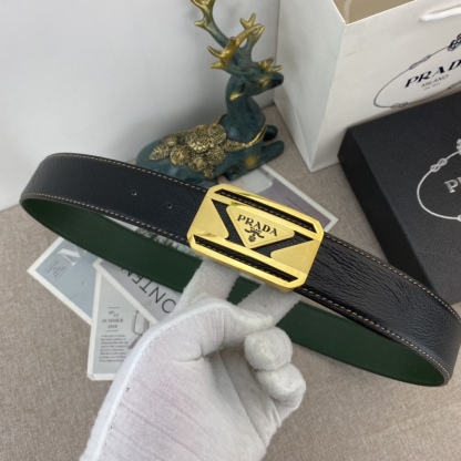プラダ「Prada」スペシャルレザー ベルトコレクション100CM