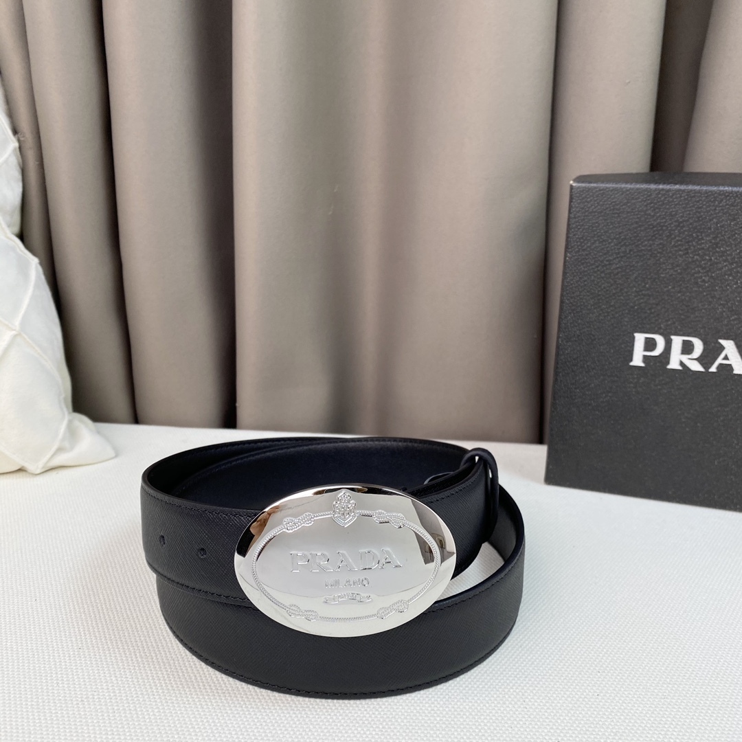 プラダ「Prada」スペシャルレザー ベルトコレクション100CM