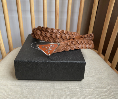 プラダ「Prada」ブランデッド ウェーブ ベルト100CM
