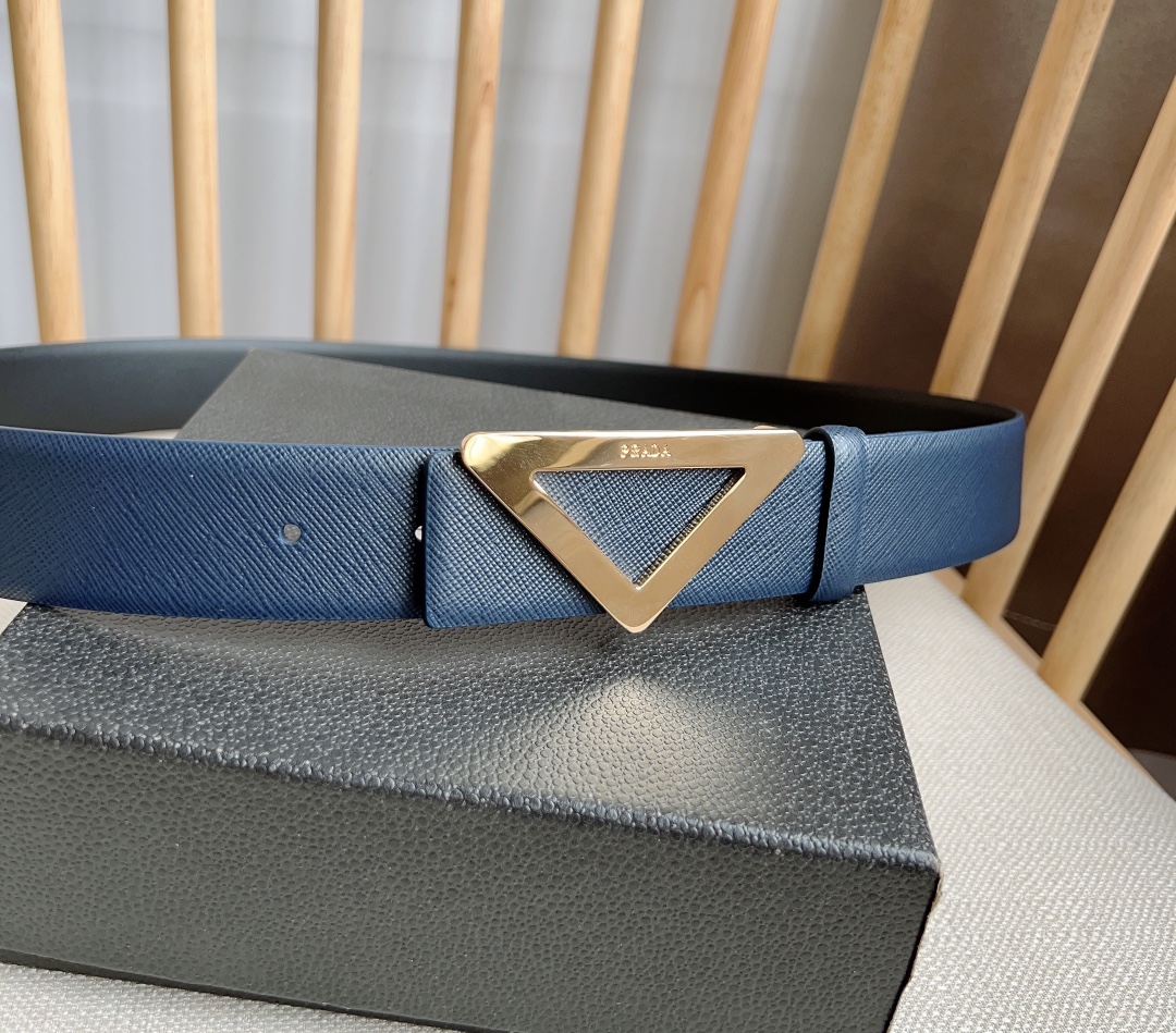 プラダ「Prada」コンビネーション バックルベルト100CM