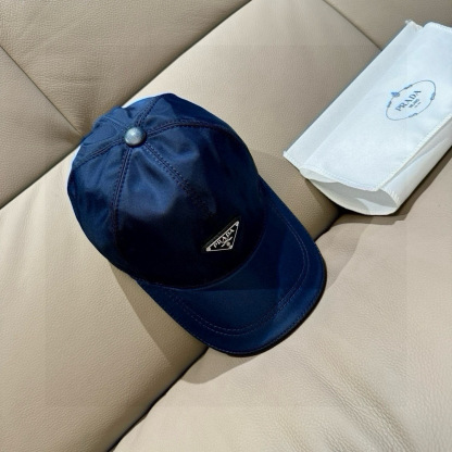 プラダ「Prada」Re-Nylon Baseball Cap