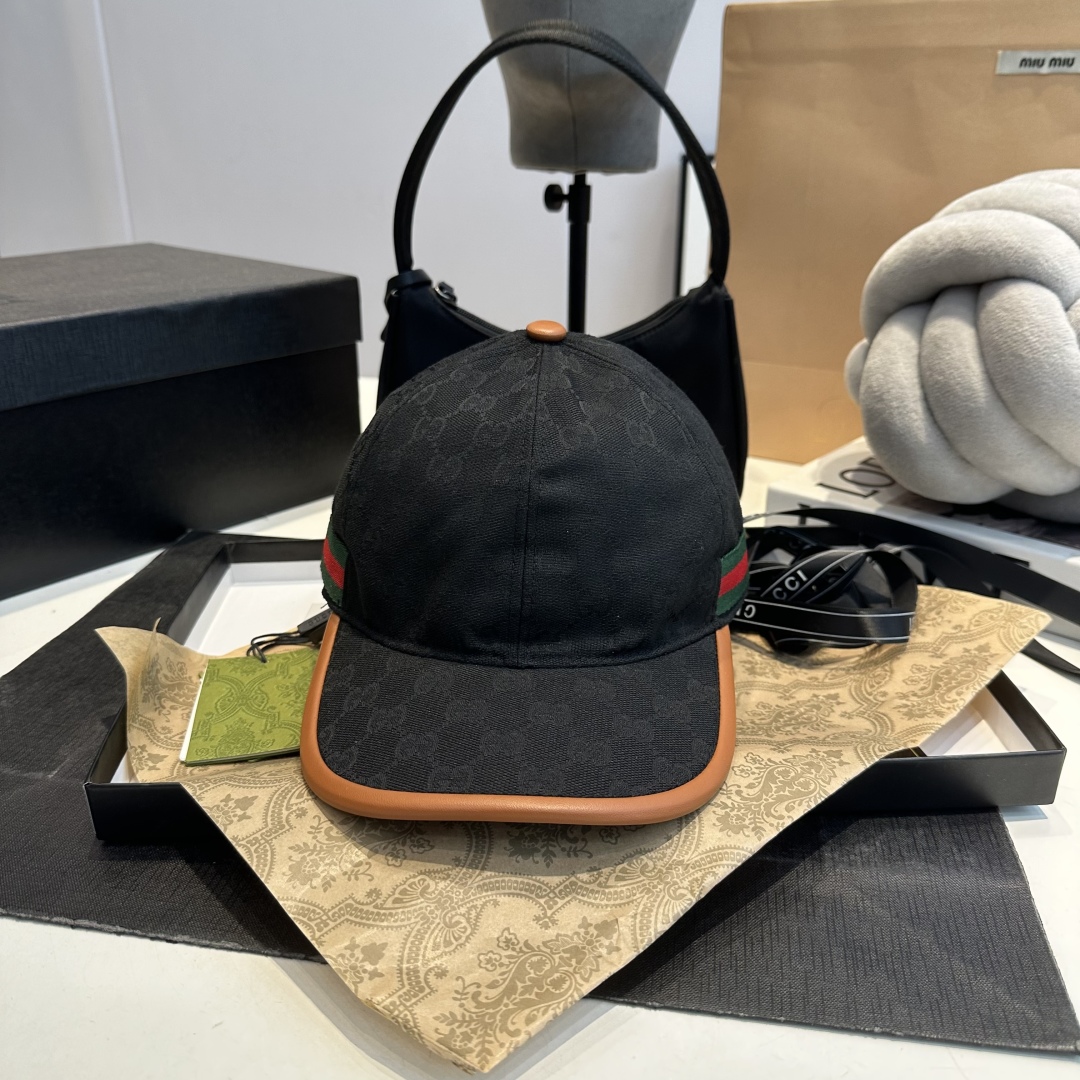 グッチ「Gucci」Lido GG Baseball Cap