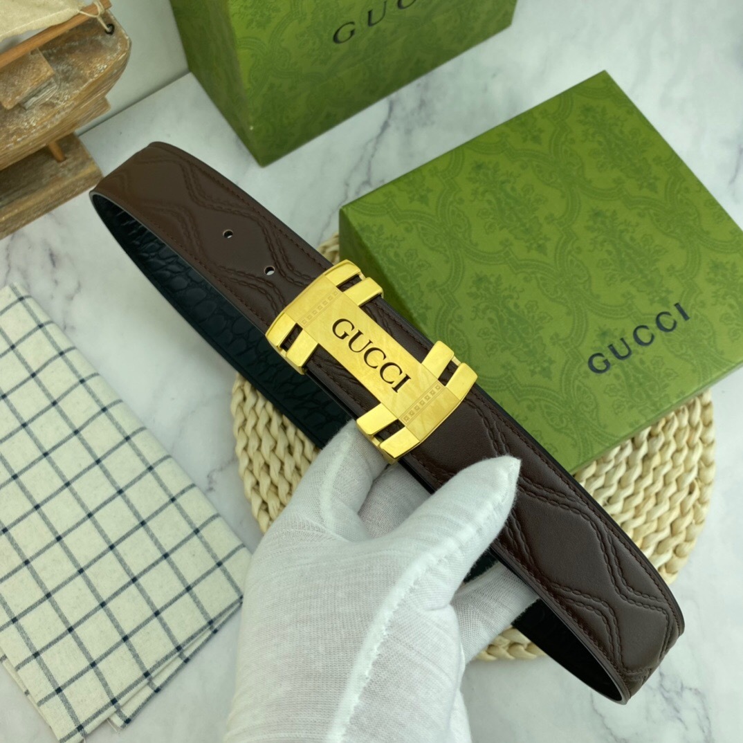 グッチ「Gucci」スペシャルレザー ベルト100CM