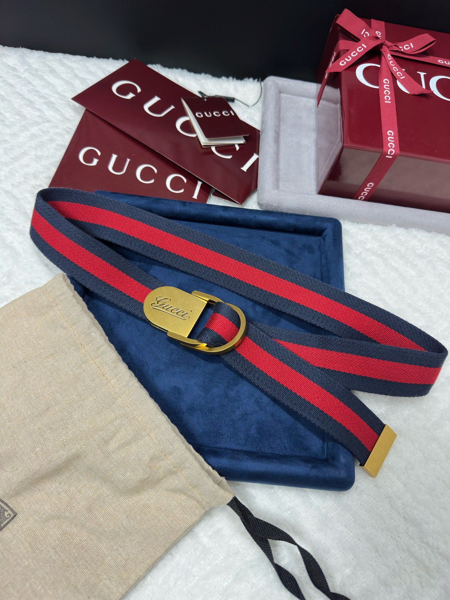 グッチ「Gucci」1955 ホースビット レザーベルト100CM