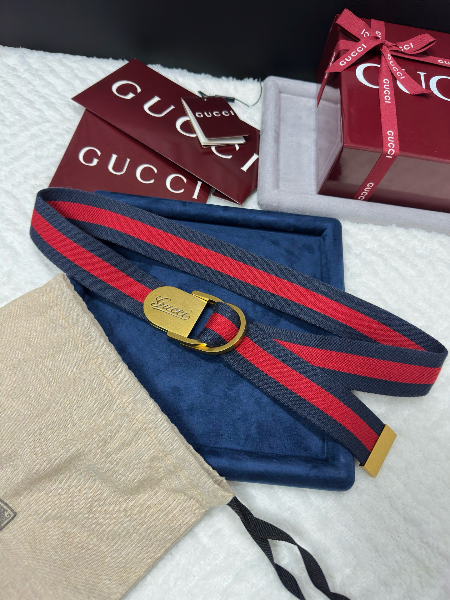 グッチ「Gucci」1955 ホースビット レザーベルト100CM