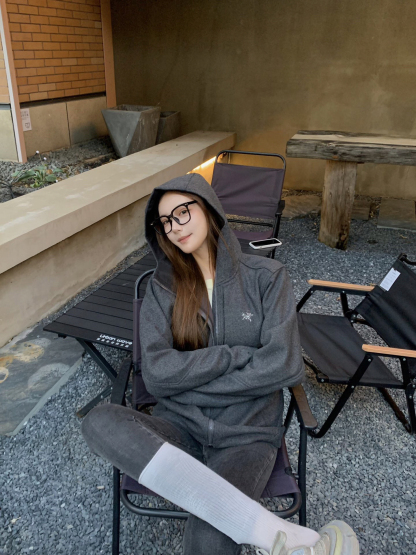 アークテリクス「ARC'TERYX」ソーヤー ウール フーディ 純色フリース付きフード付きジャケット