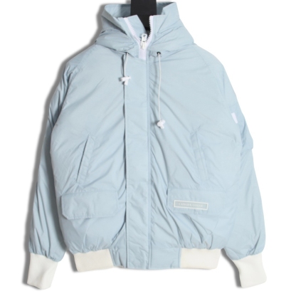 カナダグース「Canada Goose」ホワイトグレーシャー フライトジャケット