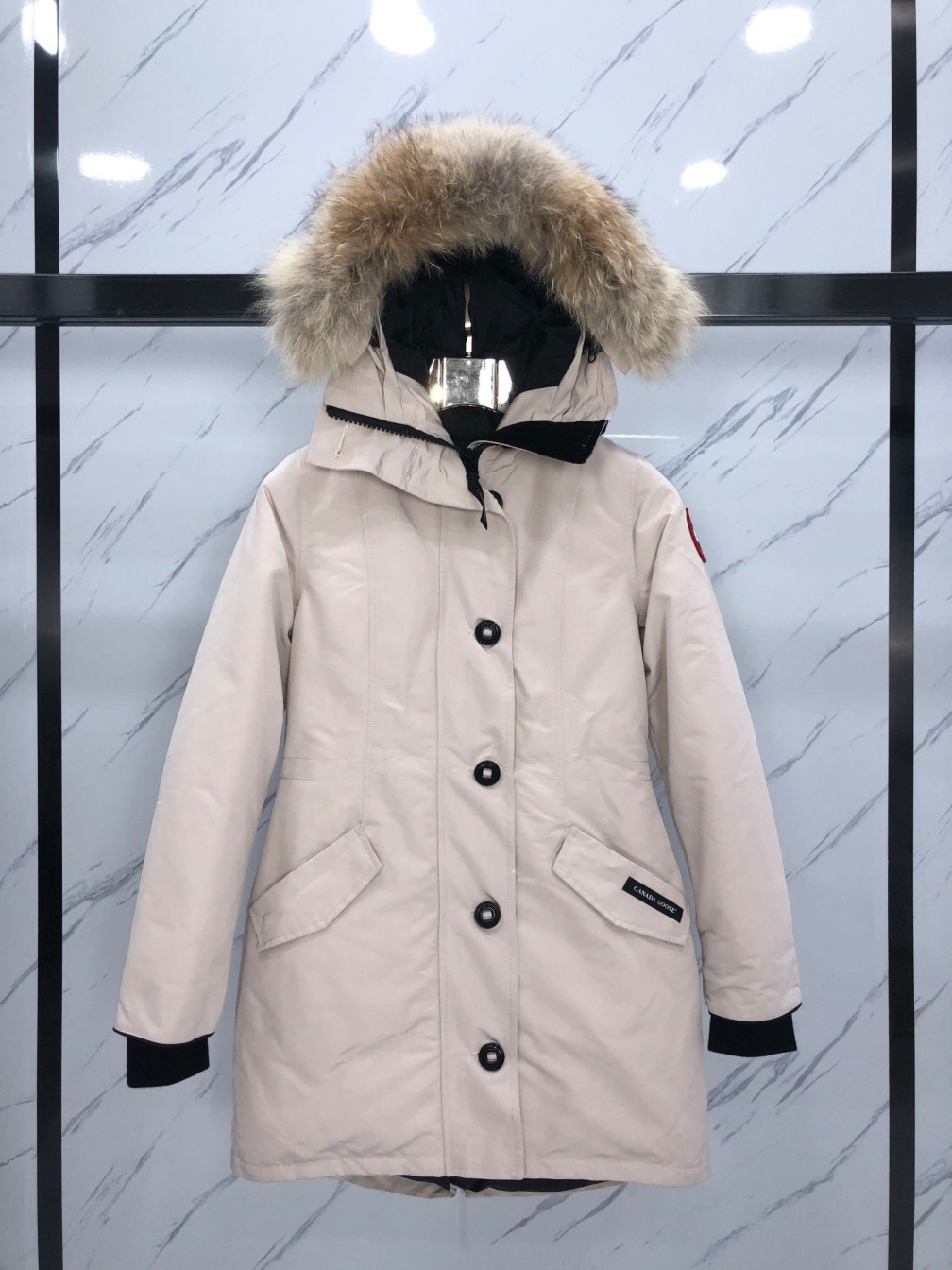 カナダグース「Canada Goose」レディース テールドパーカー