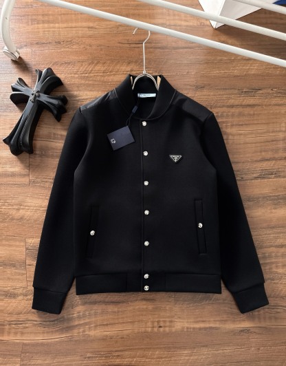 プラダ「Prada」2024秋冬 メンズ スタンドカラージャケット