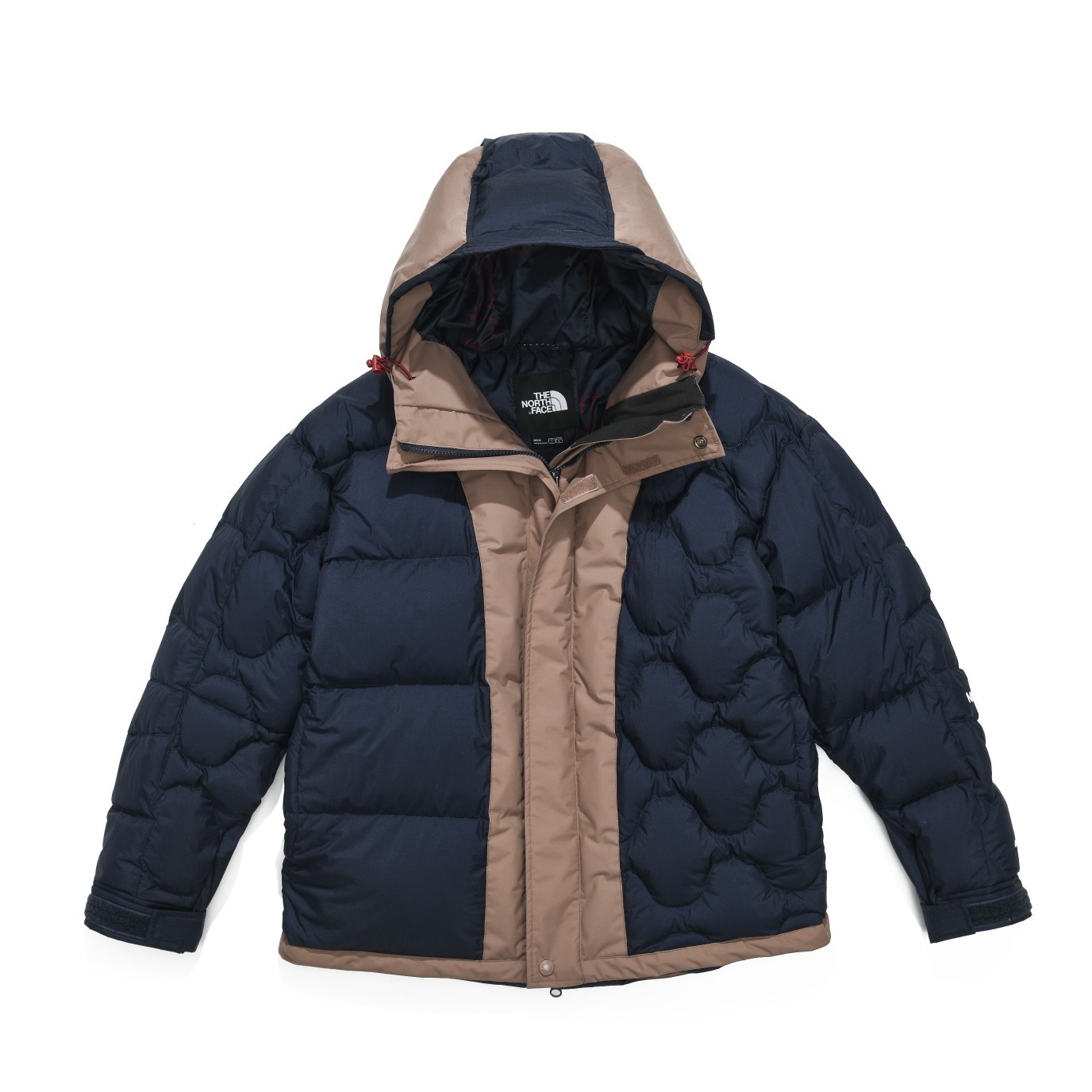 ザ・ノースフェイス「The North Face」UE ブラックレーベル プリント ダウンパーカー