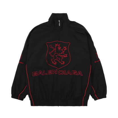 バレンシアガ「Balenciaga」‌アルファベット刺繍ジッパージャケット