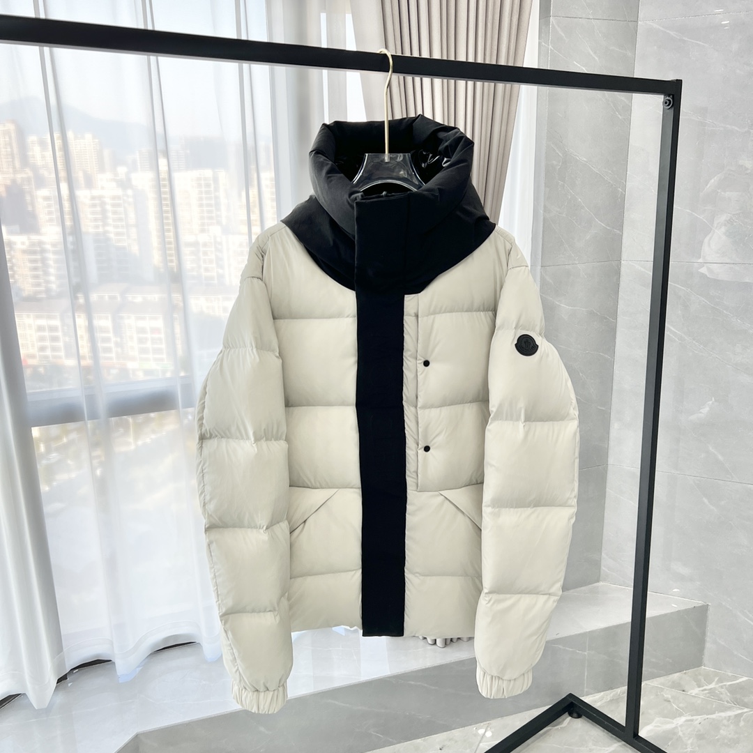 モンクレール「Moncler」ブラックレーベル ブラックウォリアー ショートダウンジャケット