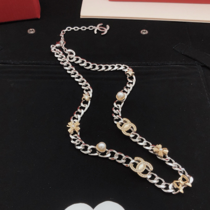 シャネル「Chanel」Ruban ビジョワール ネックレス42cm