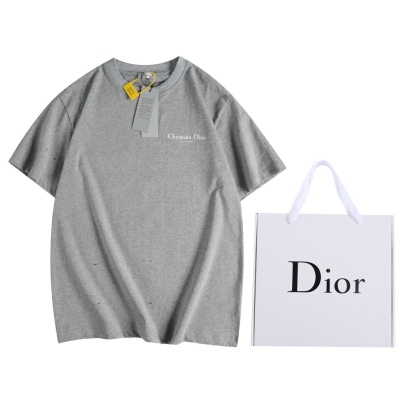 ディオール「Dior」クリスチャンCDコチュールプリント半袖Tシャツ