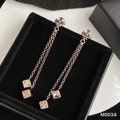 クロムハーツ「Chrome Hearts」ダイスロングピアス S925 ピアス