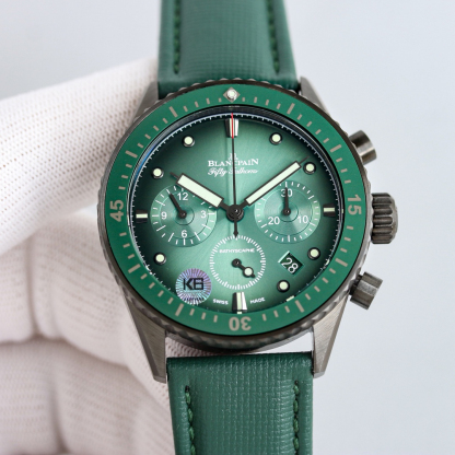 ブランパン「Blancpain」フィフティ・ファゾム バチスカーフ フライバッククロノグラフ自動巻きダイバーズウォッチ43.6mm