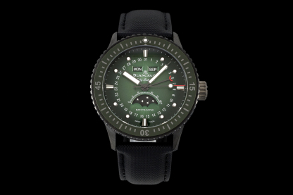 ブランパン「Blancpain」フィフティ・ファゾム バチスカーフ コンプリートカレンダー ムーンフェイズセラミック 自動巻きダイバーズウォッチ43.6mm