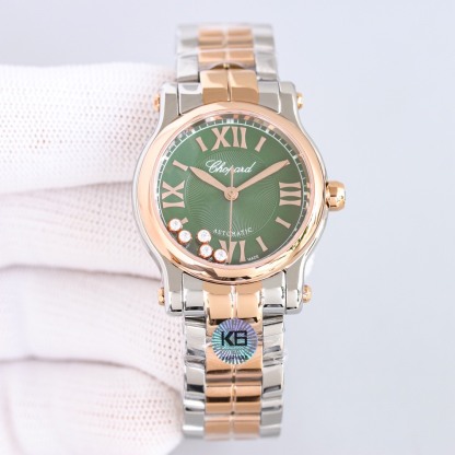 ショパール「Chopard」ハッピーダイヤモンドレディースウォッチ30MM