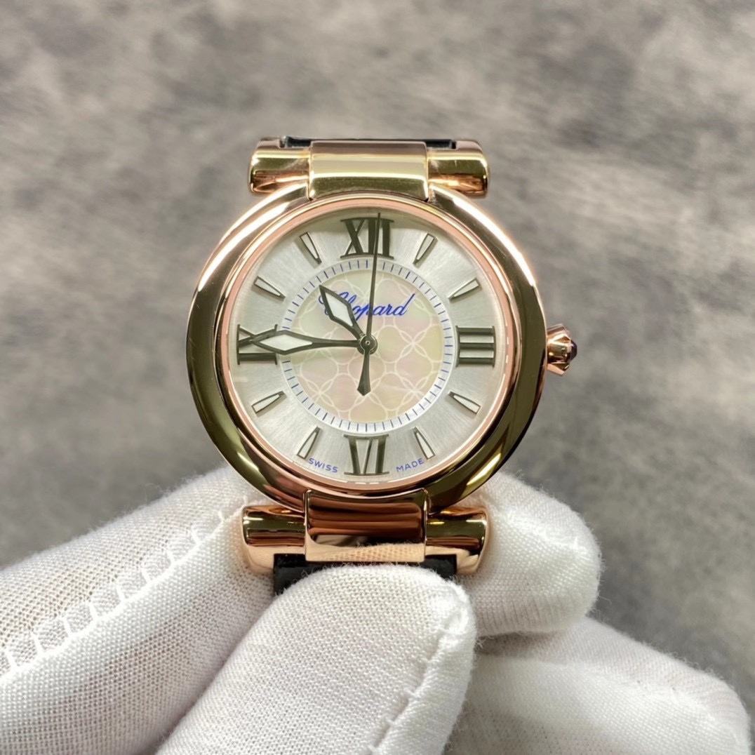 ショパール「Chopard」ハッピースポーツレディースウォッチ34mm