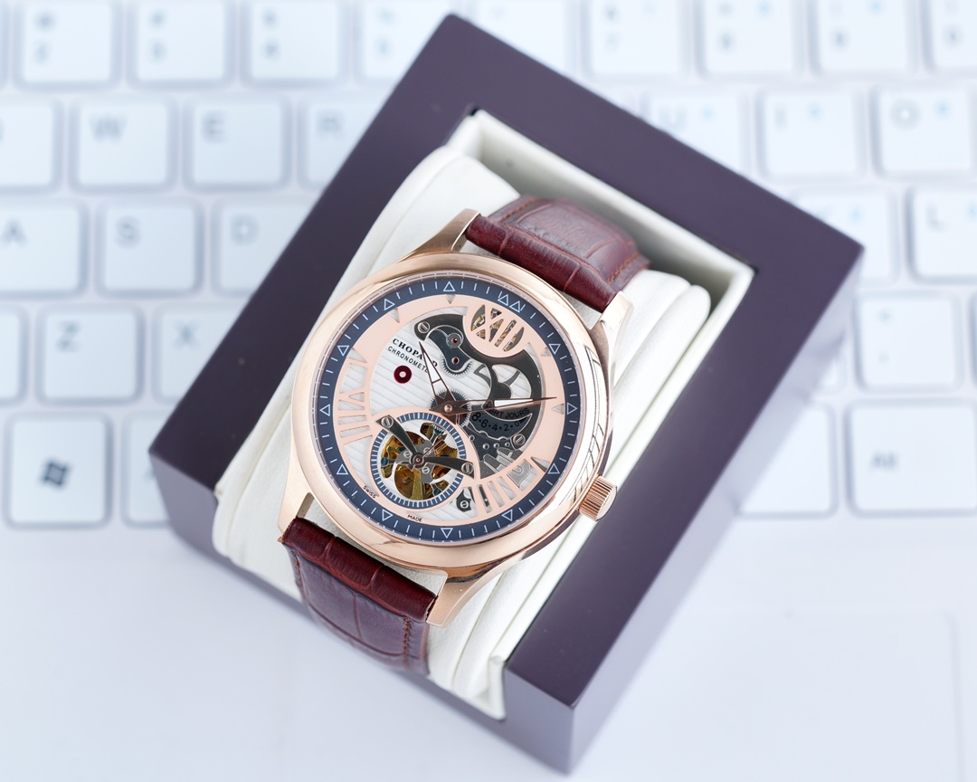 ショパール「Chopard」アルパインイーグルメンズ スケルトンウォッチ42mm