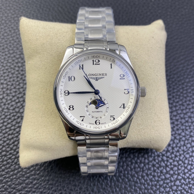 ロンジン「Longines」Master Collection 月相メンズウォッチ42MM