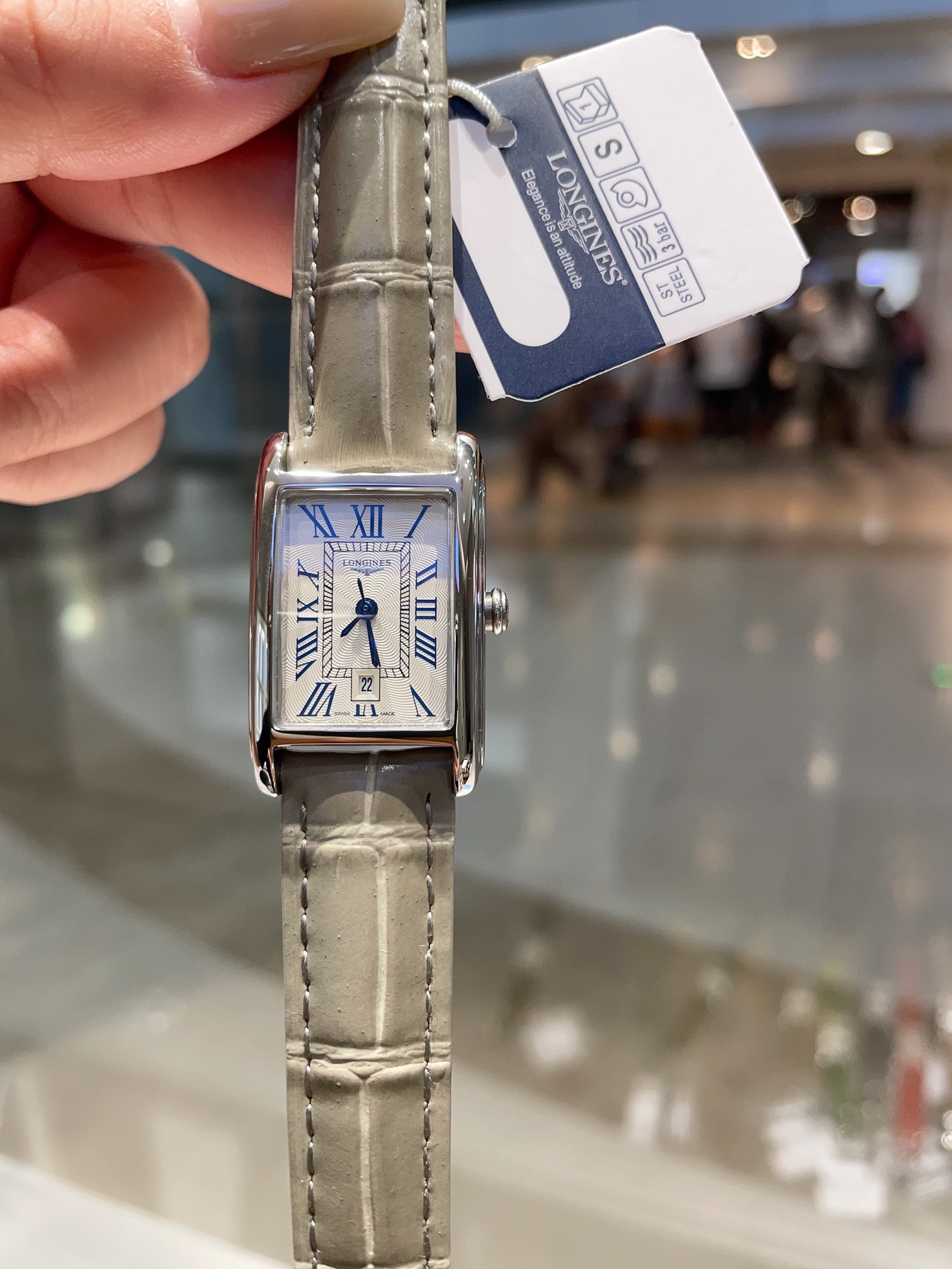 ロンジン「Longines」ドルチェヴィータ レディース クォーツウォッチ 33×22mm