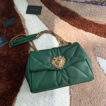 ドルチェ・アンド・ガッバーナ「D&G」4159 レザー ショルダーバッグ