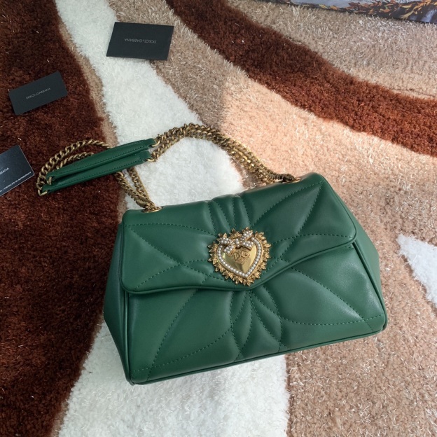 ドルチェ・アンド・ガッバーナ「D&G」4159 レザー ショルダーバッグ