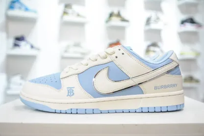 「コラボモデル」Burberry x Nike SB ダンク ロー ボーバリー コラボ 低帮スニーカー
