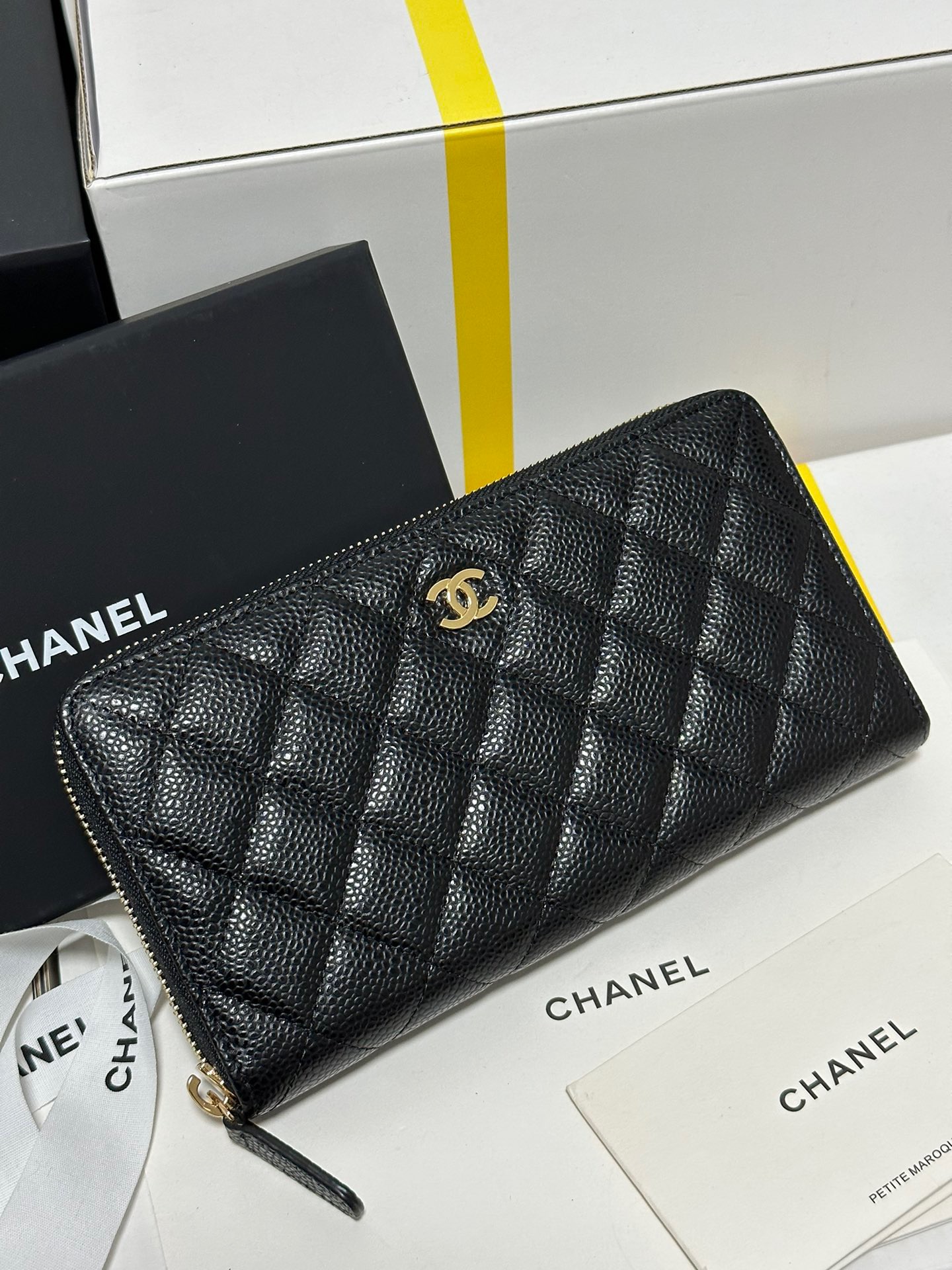 シャネル「Chanel」クラシック ジップ ウォレット