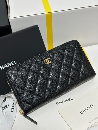 シャネル「Chanel」クラシック ジップ ウォレット