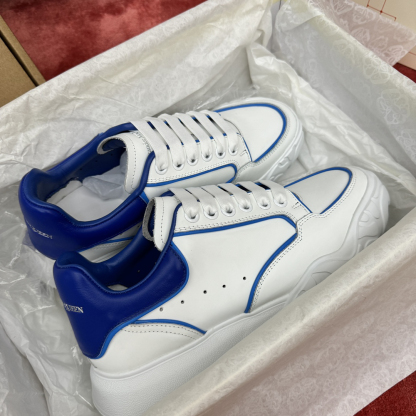 アレキサンダー・マックイーン［Alexander McQueen］Oversized Sneaker "Silk Gloss Leather" スニーカー