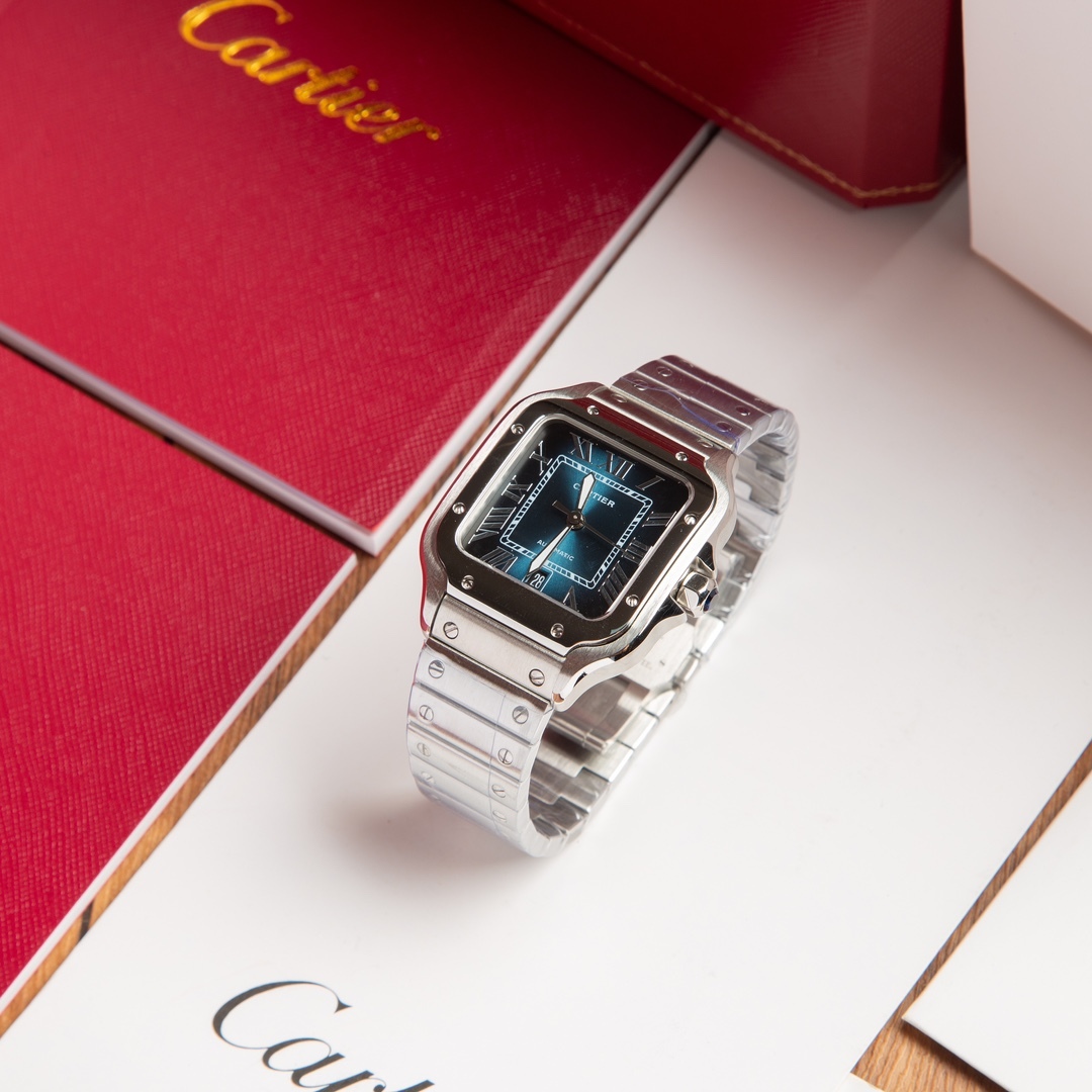 カルティエ［Cartier］Santos de Cartier watch サントス ドゥ カルティエ ウォッチ LM/ミディアムモデル
