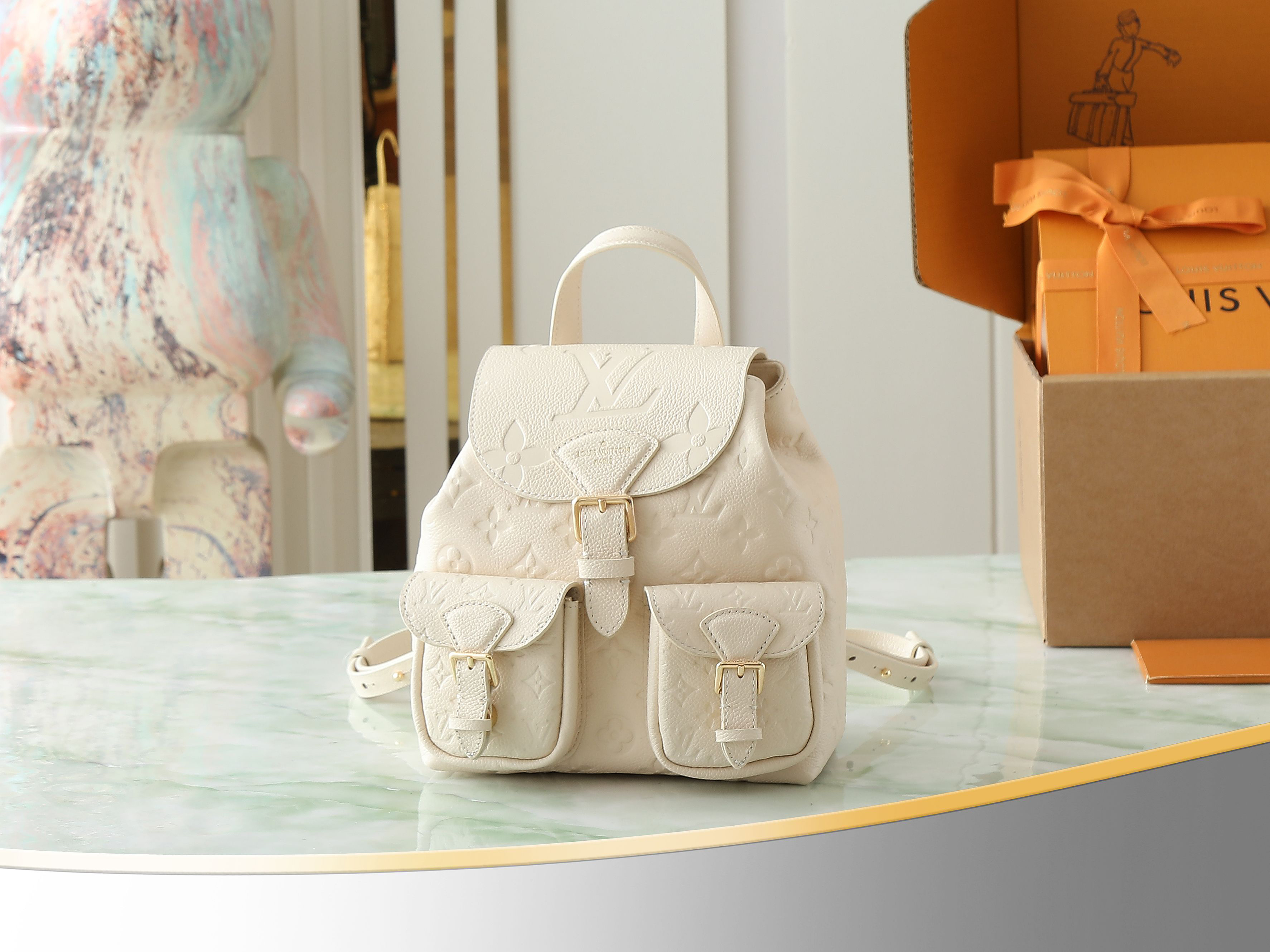 ルイ・ヴィトン「Louis Vuitton」BACKUP バックパック Monogram Empreinte