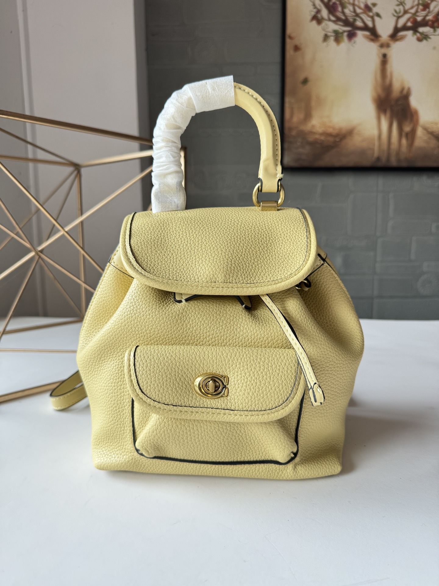 コーチ「Coach」Riya 21 デニム バックパック