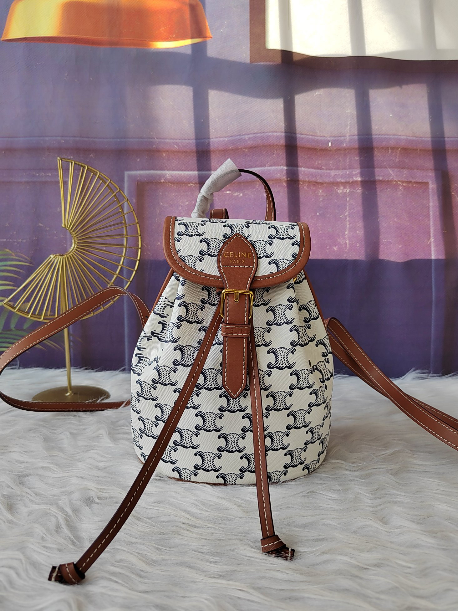 セリーヌ「Celine」Triomphe ミニ バックパック