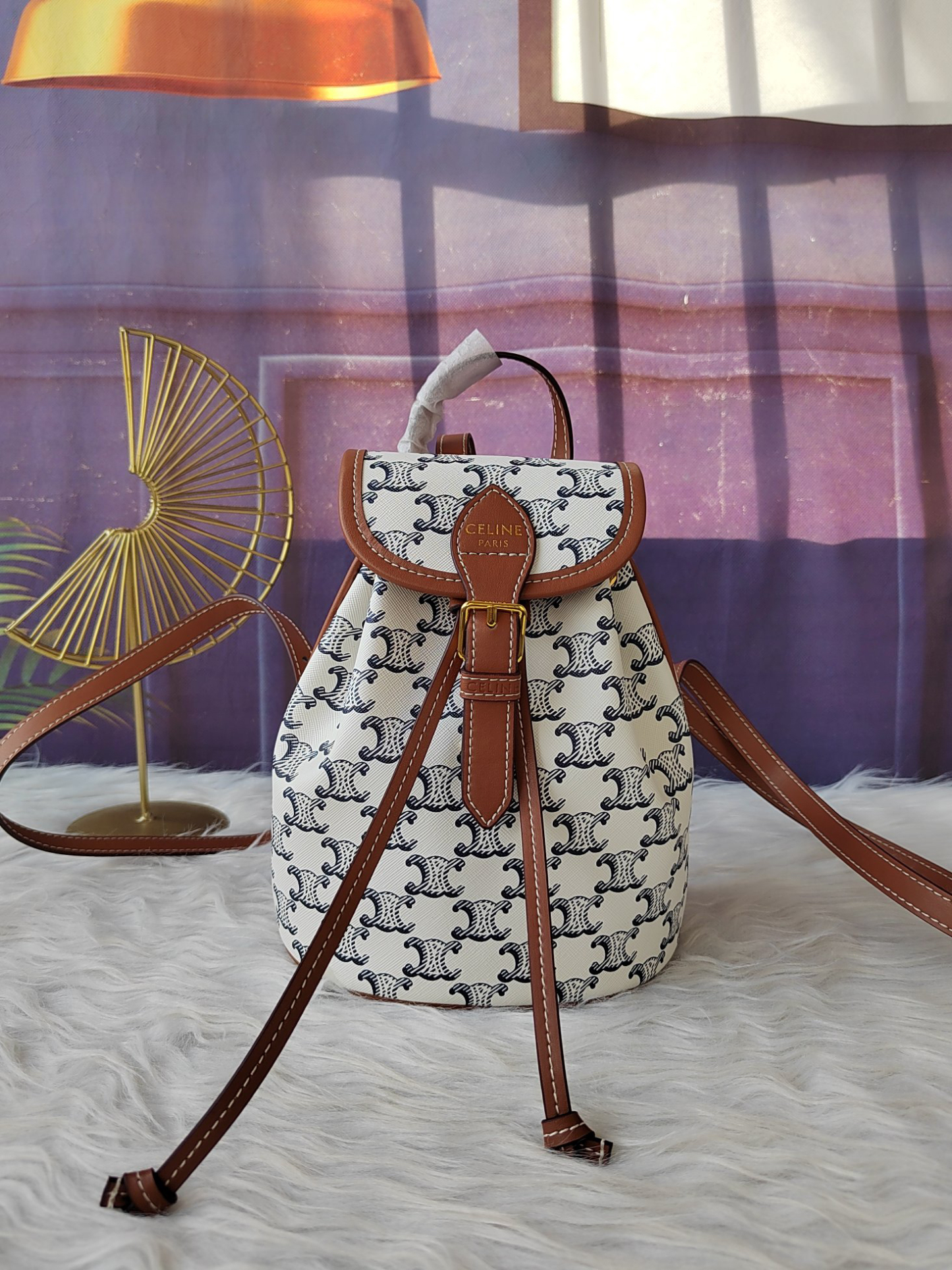 セリーヌ「Celine」Triomphe ミニ バックパック