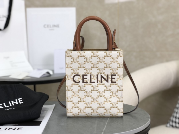 セリーヌ「Celine」ミニ ヴァーティカル CABAS トートバッグ