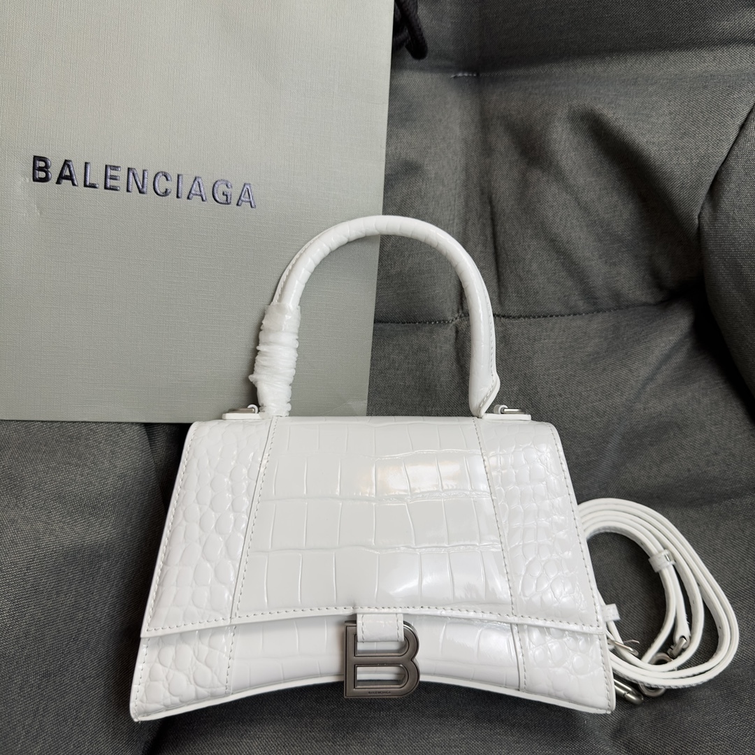 バレンシアガ「Balenciaga」Hourglass サンドバッグ ハンドバッグ
