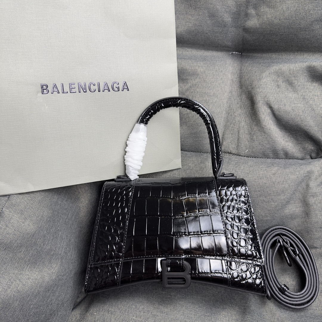 バレンシアガ「Balenciaga」Hourglass サンドバッグ ハンドバッグ