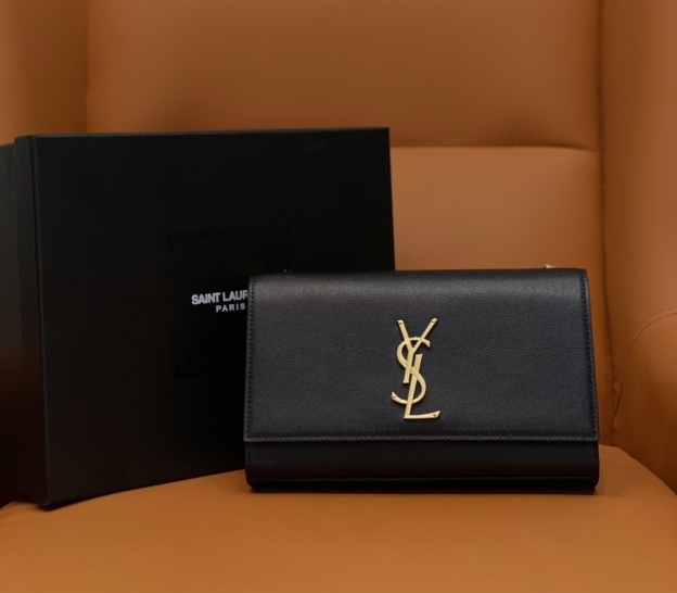 サンローラン「Saint Laurent」‌ KATE アップグレード版 キャビアレザー チェーンバッグ